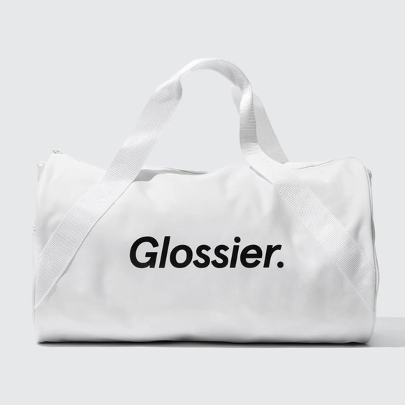 Glossier Handbags - NWT Glossier Limited Edition White Duffel Bag